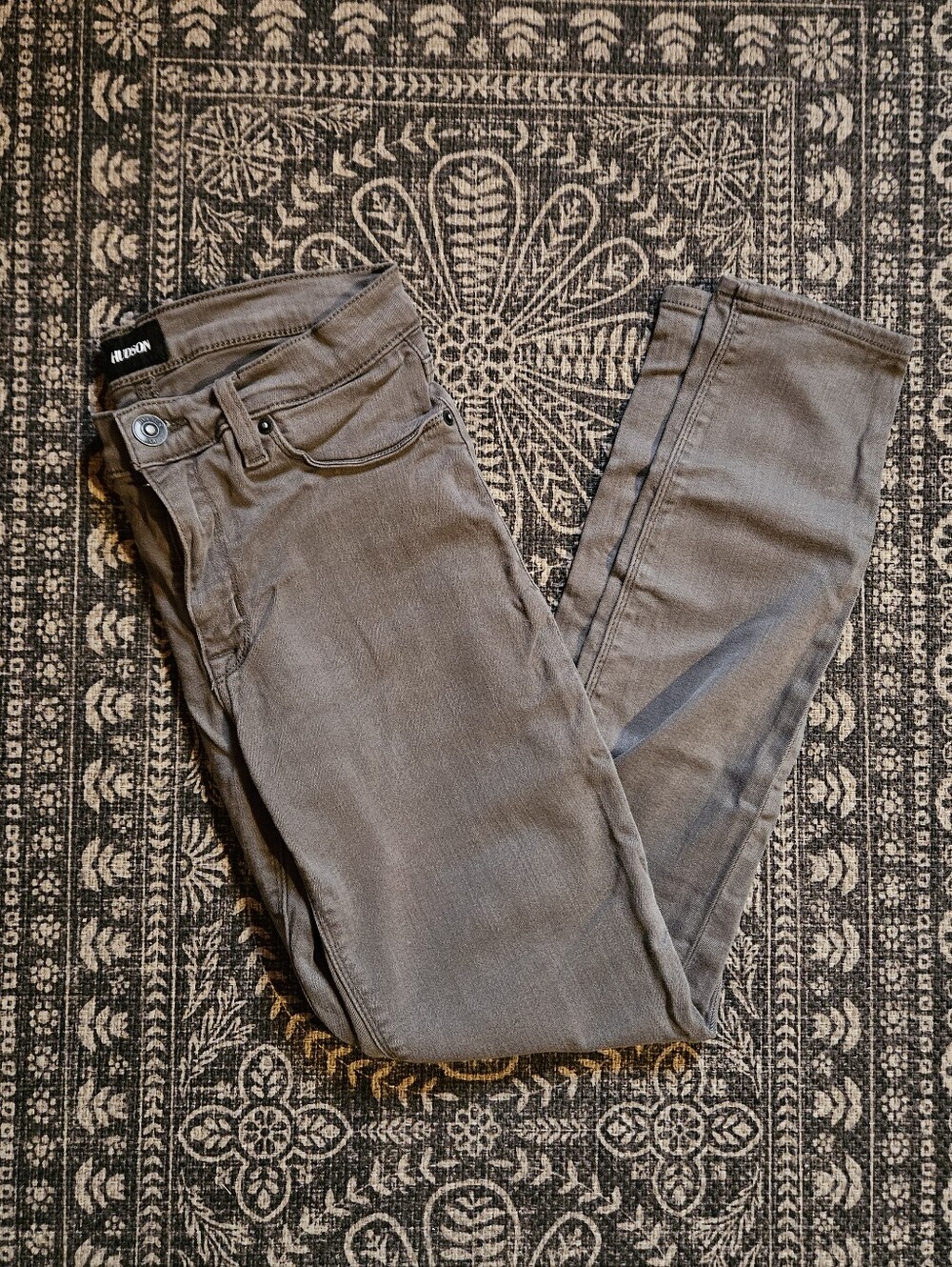 Hudson Jeans Green Skinny Jeans
